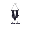 Shade by Le Désir Body avec Porte-Jarretelles Shade Metis Noir